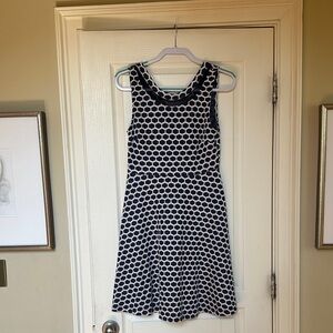Pixley Black and White Polka Dot Mini Dress